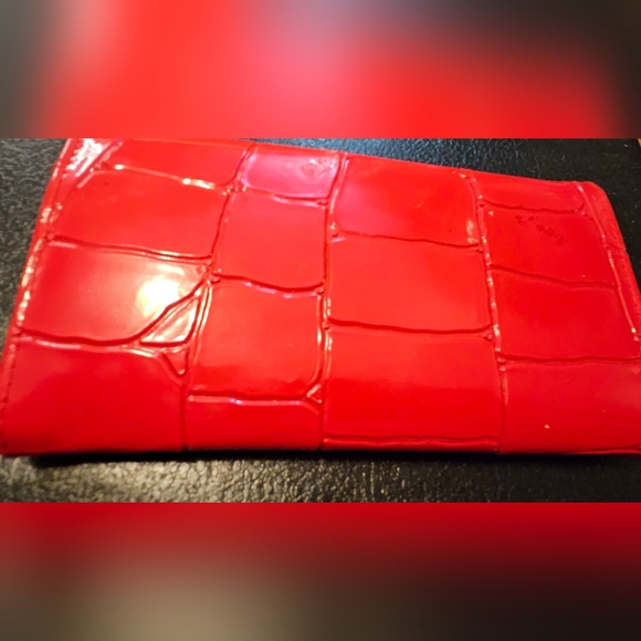 VTG NOS late 1970s/80sMundi's New Vision Red Pleather Wallet - Picture 9 of 16